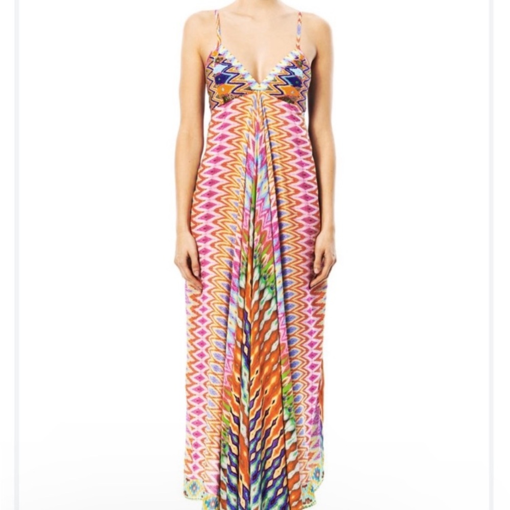 Camilla Loom Lovers Triangle
Top Beaded Maxi Dress - Picture 3 of 4